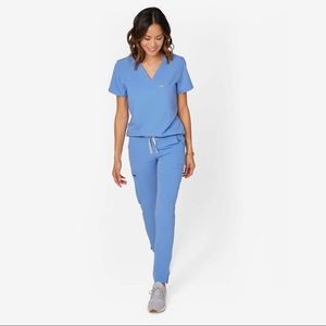 Figs Ceil Blue Yola pant XS